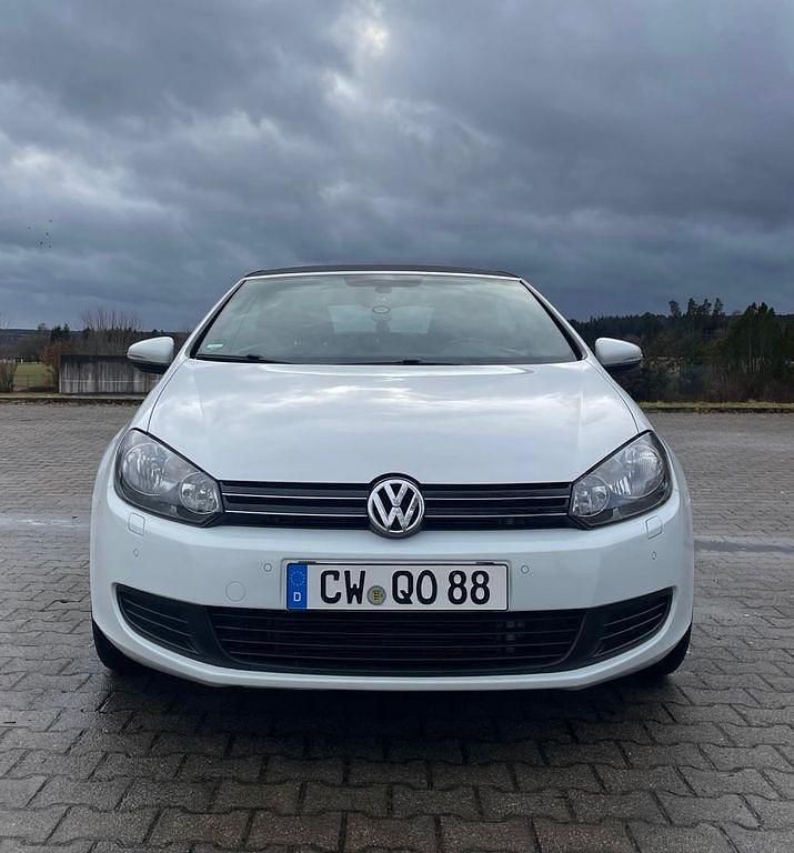 Gebraucht VW Golf Cabriolet 105 PS (77 kW) 2015 Weiß Cabrio