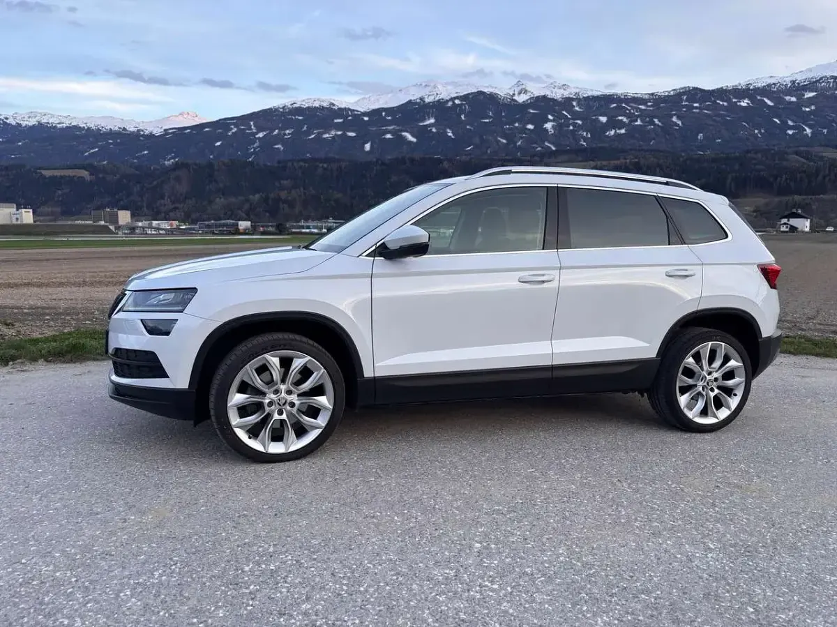 Gebraucht Skoda Karoq Style 116 PS (85 kW) 2018 Weiß SUV