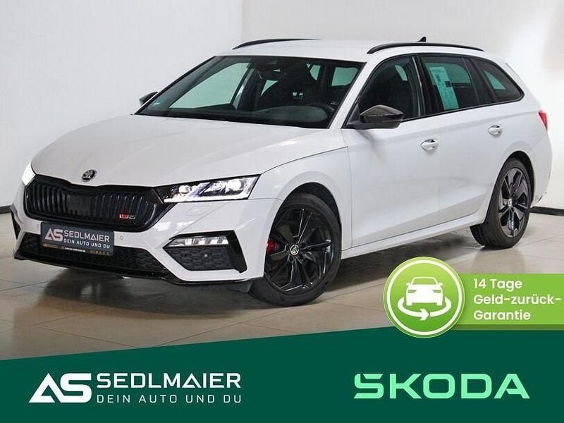 Moonweiss Gebraucht 2022 Skoda Octavia RS Kombi | 28.950 € (Guter Preis) - Bild 1/4