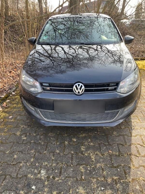 Gebraucht VW Polo Match 69 PS (50 kW) 2012 Schwarz Kleinwagen