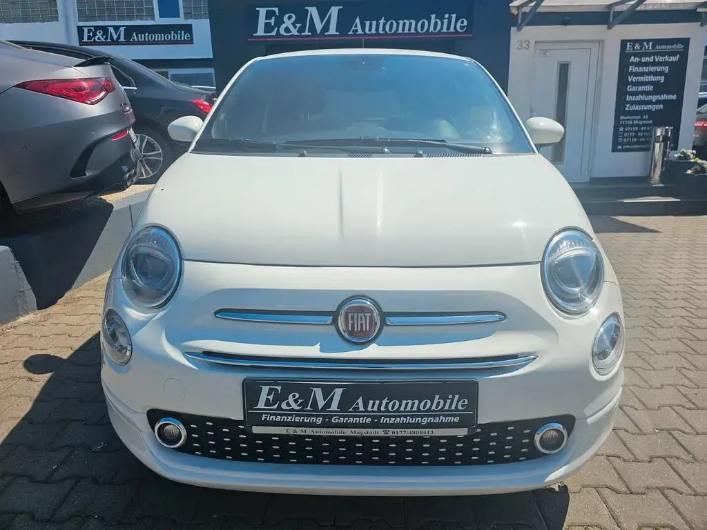 Gebraucht Fiat 500 Lounge 69 PS (50 kW) 2020 Weiß Kleinwagen