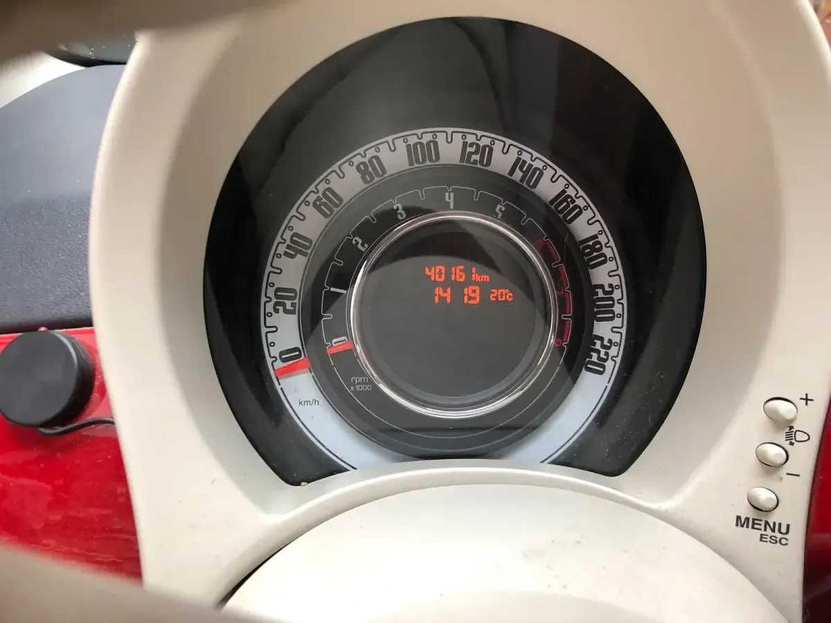 Gebraucht Fiat 500C 101 PS (74 kW) 2011 Rot Cabrio