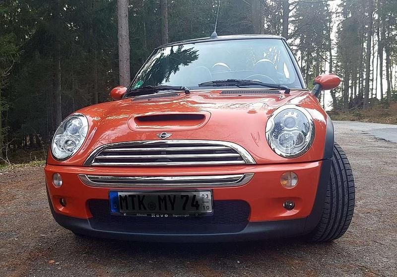 Orange Gebraucht 2005 Mini Cooper S Cabriolet Cabrio | 4.900 € (Superpreis) - Bild 1/2