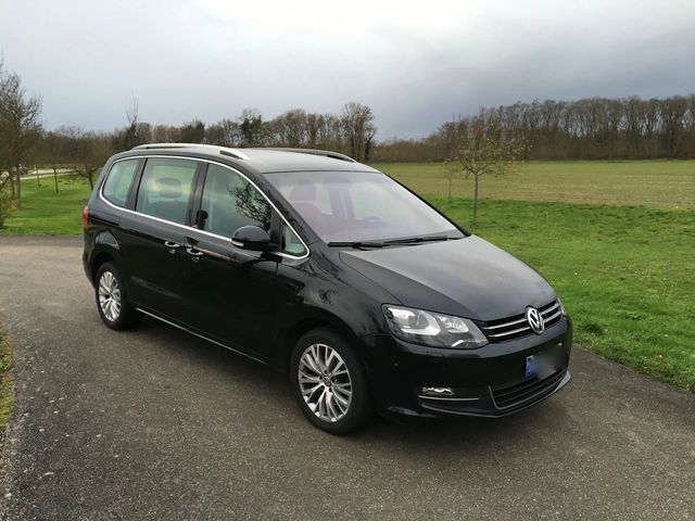 Gebraucht VW Sharan Highline 140 PS (102 kW) 2010 Schwarz metallic Van / Kleinbus