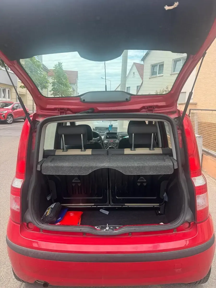 Gebraucht Fiat Panda 60 PS (44 kW) 2009 Rot Kleinwagen