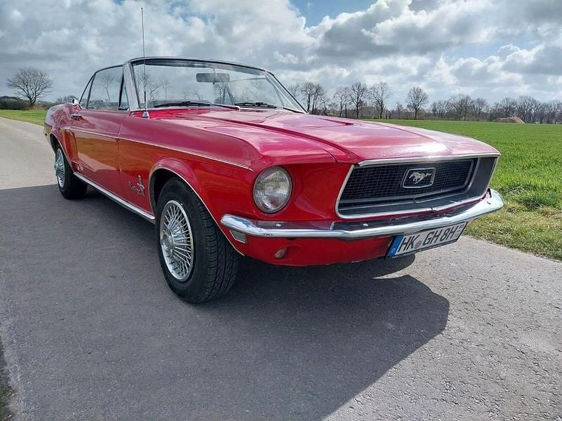 Gebraucht Ford Mustang Convertible 200 PS (147 kW) 1968 Rot Cabrio