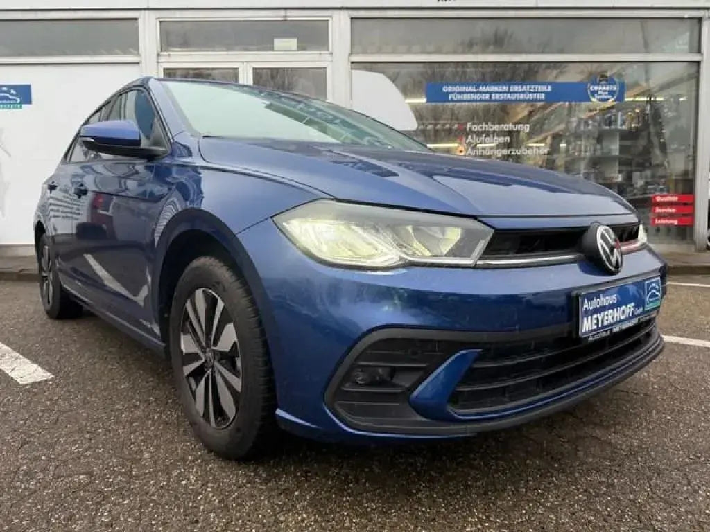 Gebraucht VW Polo Move 95 PS (69 kW) 2023 Blau Limousine