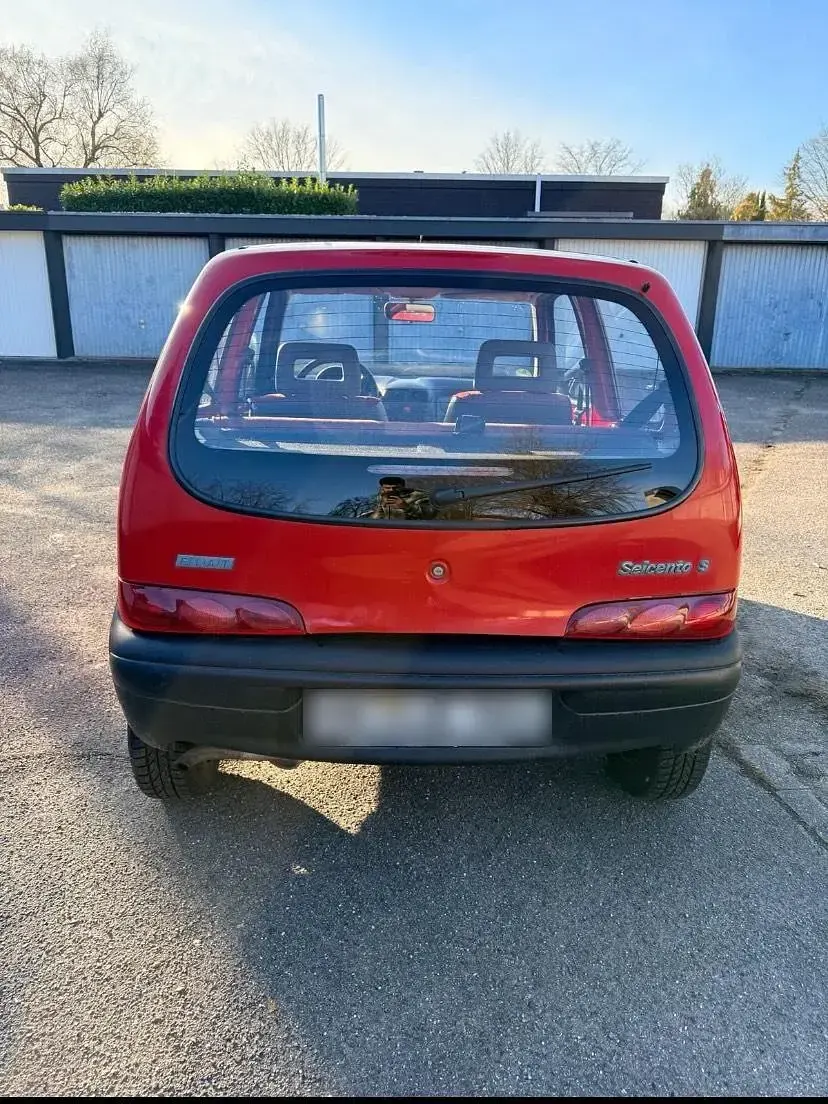 Gebraucht Fiat Seicento 40 PS (29 kW) 1998 Rot Kleinwagen