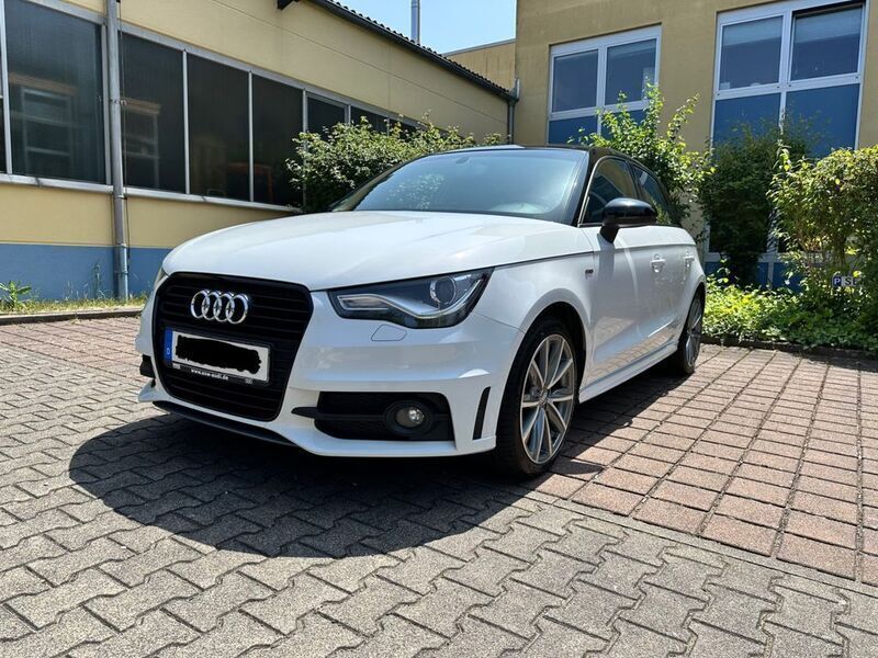 Weiß Gebraucht 2014 Audi A1 Sportback S-Line Kleinwagen | 10.999 € (Fairer Preis) - Bild 1/4