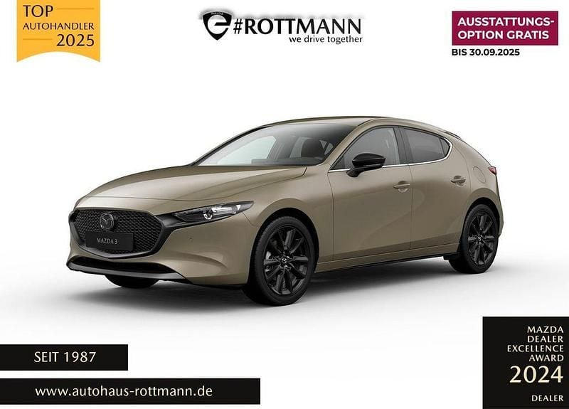 Gelb Neu 2025 Mazda 3 Nagisa Limousine | 29.570 € (Guter Preis) - Bild 1/4