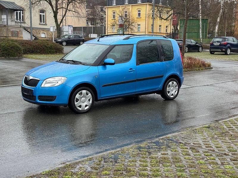 Gebraucht Skoda Roomster Plus Edition 105 PS (77 kW) 2008 Blau Van / Kleinbus