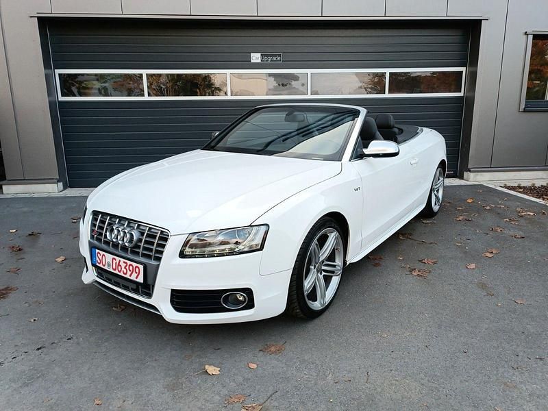 Weiß Gebraucht 2010 Audi S5 Cabriolet Comfort Cabrio | 19.800 € (Fairer Preis) - Bild 1/4