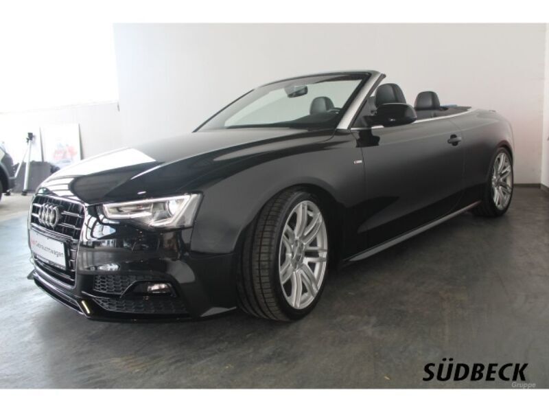 Gebraucht Audi A5 Cabriolet S-line plus 190 PS (139 kW) 2016 Mythosschwarz /schwarz (metallic) Cabrio