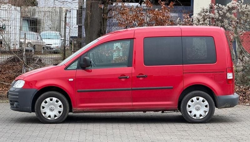 Gebraucht VW Caddy Life 75 PS (55 kW) 2006 Rot Van / Kleinbus