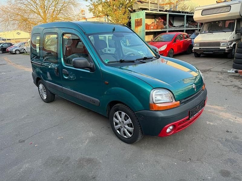 Gebraucht Renault Kangoo 75 PS (55 kW) 2002 Grün Van / Kleinbus