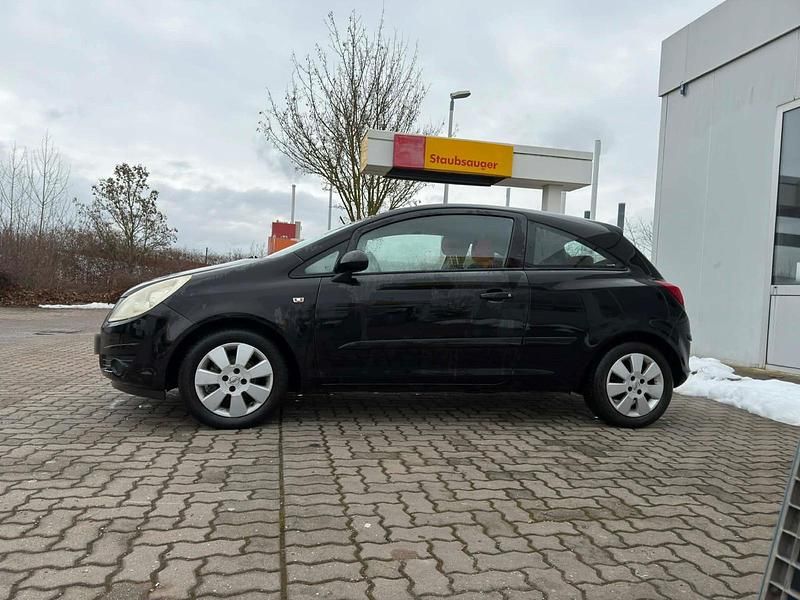 Gebraucht Opel Corsa 60 PS (44 kW) 2007 Schwarz Kleinwagen