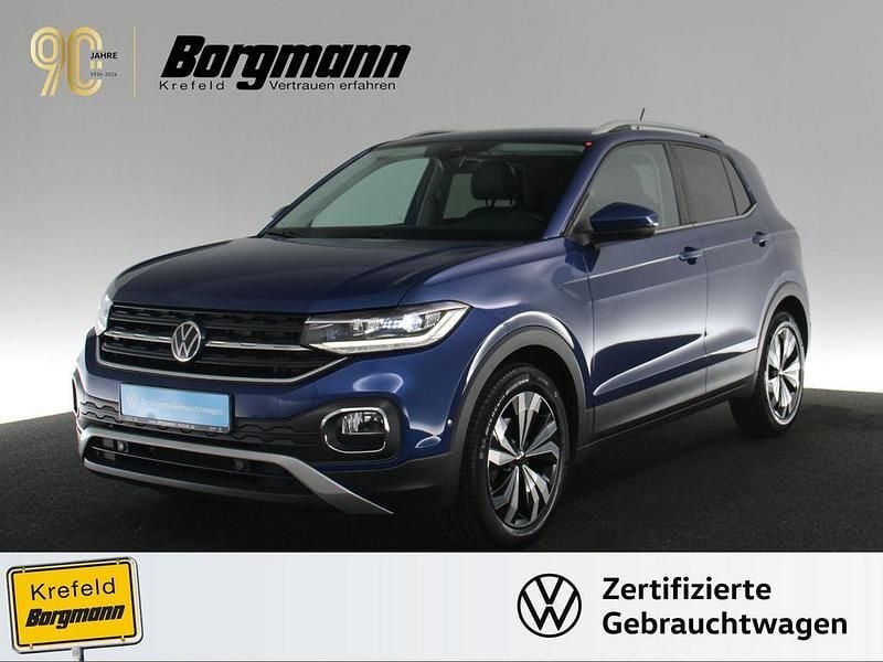 Gebraucht VW T-Cross Style 110 PS (80 kW) 2022 Reef blue metallic (metallic) SUV