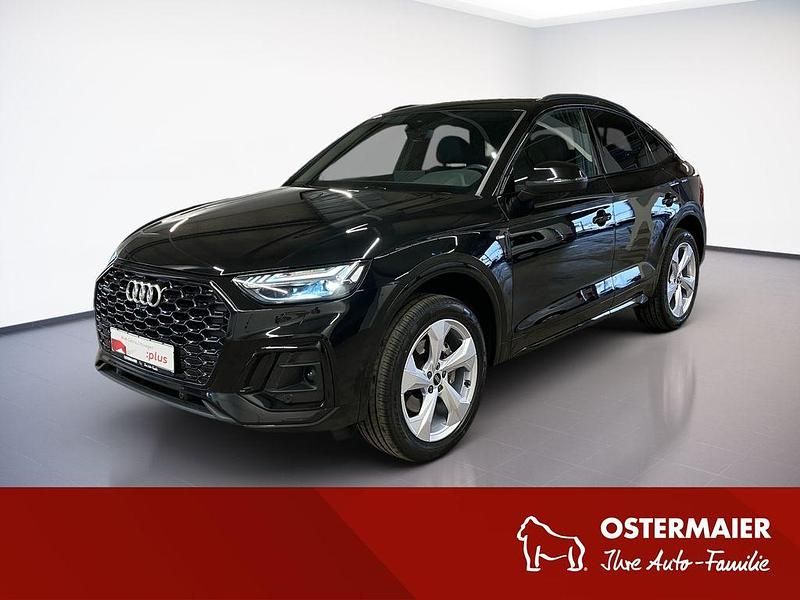 Mythosschwarz metallic Gebraucht 2024 Audi Q5 Sportback S-Line SUV | 47.390 € (Guter Preis) - Bild 1/4