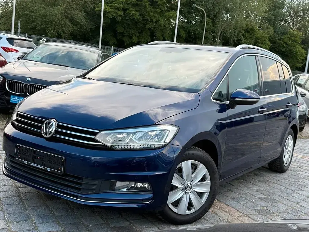 Gebraucht VW Touran Highline 150 PS (110 kW) 2015 Blau Van / Kleinbus