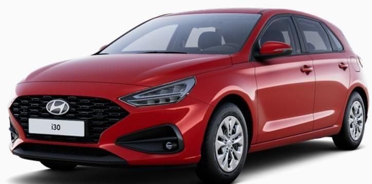 Neu Hyundai i30 Comfort 116 PS (85 kW) 2026 Rot Limousine
