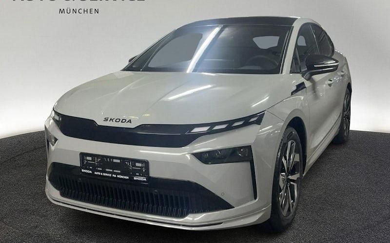 Grau Gebraucht 2025 Skoda Enyaq iV SportLine SUV | 49.950 € (Guter Preis) - Bild 1/4
