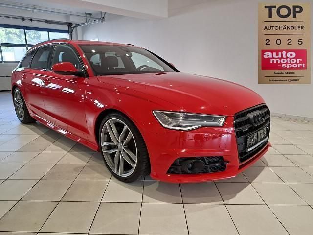 Rot Gebraucht 2018 Audi A6 S-Line Kombi | 25.000 € (Superpreis) - Bild 1/4