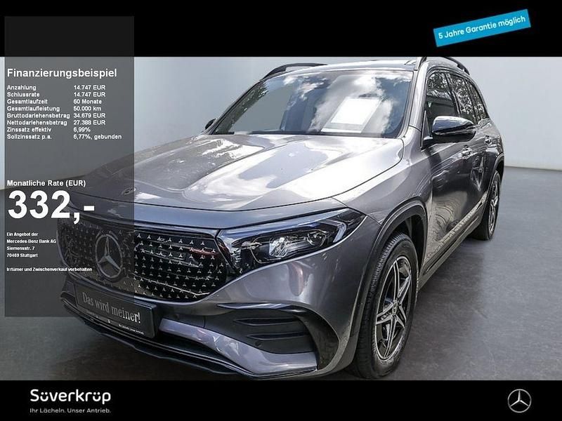 Graulack mountaingrau (metallic) Gebraucht 2024 Mercedes EQB350 AMG SUV | 42.135 € (Fairer Preis) - Bild 1/2