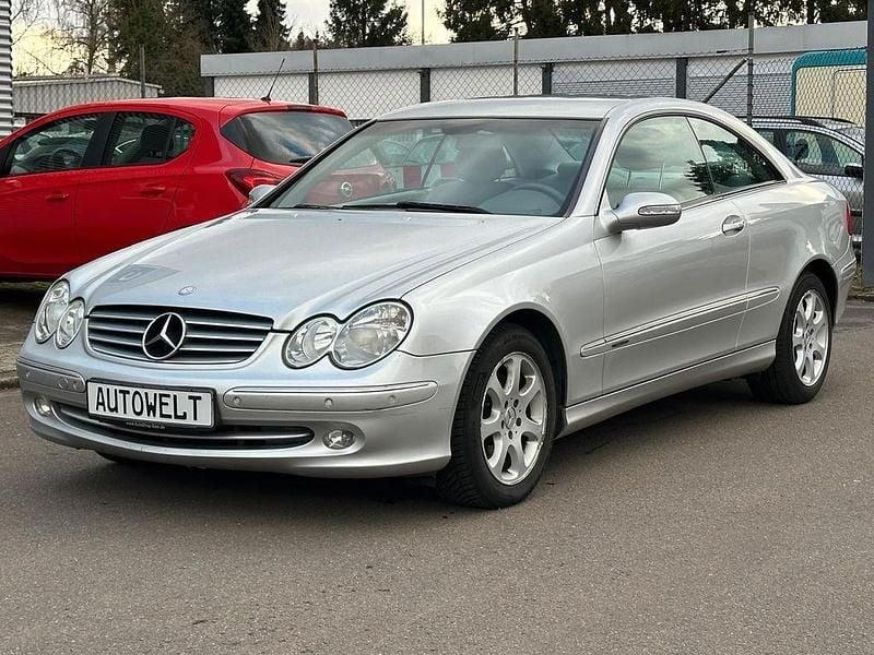 Gebraucht Mercedes CLK320 Elegance 218 PS (160 kW) 2002 Silber Coupé