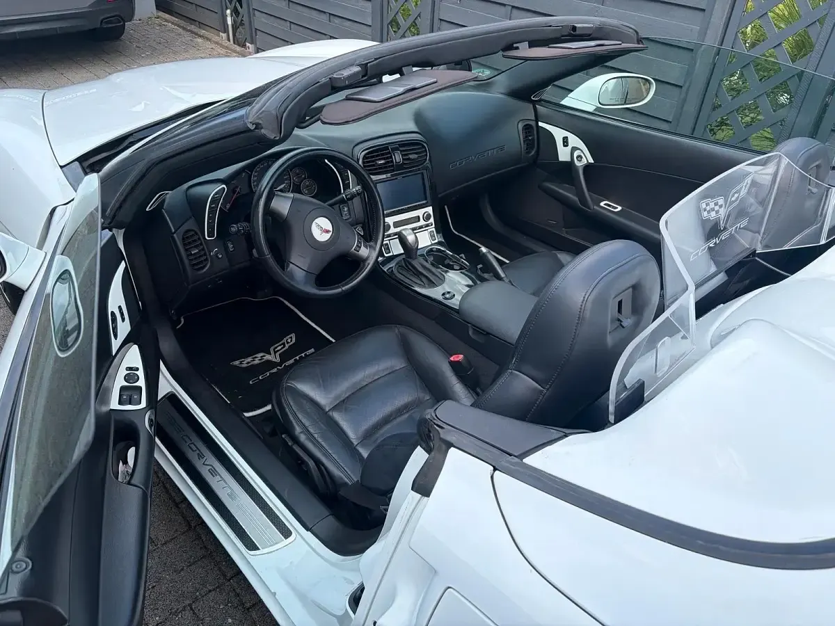 Gebraucht Corvette C6 430 PS (316 kW) 2007 Weiß Cabrio