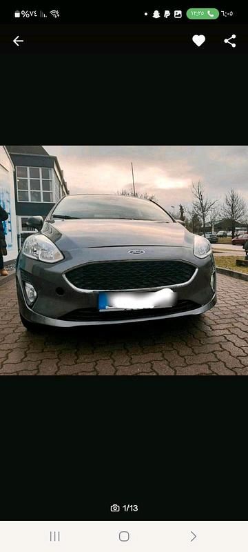 Grau Gebraucht 2018 Ford Fiesta Limousine | 9.800 € (Guter Preis) - Bild 1/4