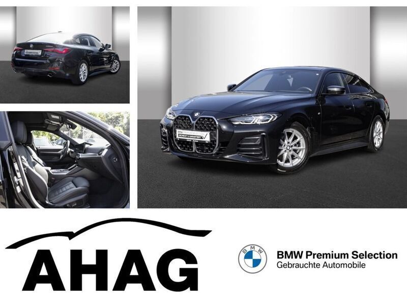 Schwarz Gebraucht 2024 BMW 420 Gran Coupé M Sport Coupé | 41.940 € (Superpreis) - Bild 1/4