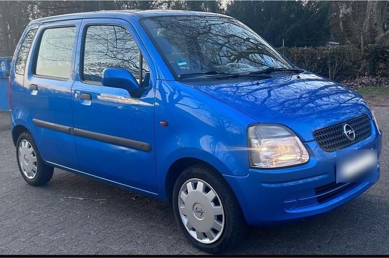 Gebraucht Opel Agila 75 PS (55 kW) 2001 Blau Van / Kleinbus