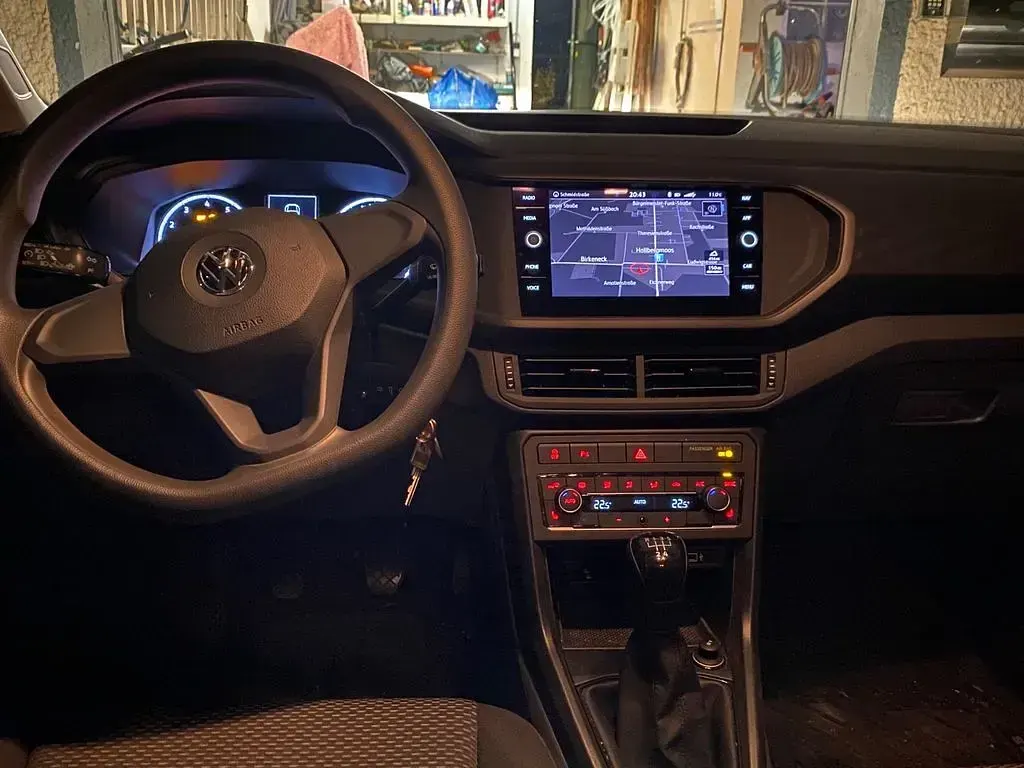 Gebraucht VW T-Cross 2019 Weiß SUV
