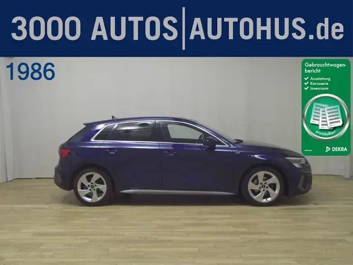 Ibisweiß Gebraucht 2022 Audi A3 Advanced Plus | 23.470 € (Fairer Preis) - Bild 1/2