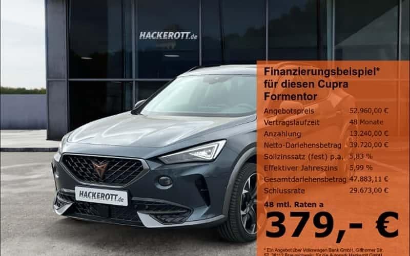 Grau Neu 2025 Cupra Formentor VZ SUV | 48.980 € (Teuer) - Bild 1/4