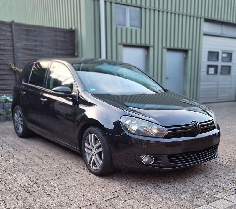 Gebraucht VW Golf VI Trendline 80 PS (58 kW) 2009 Schwarz Kleinwagen