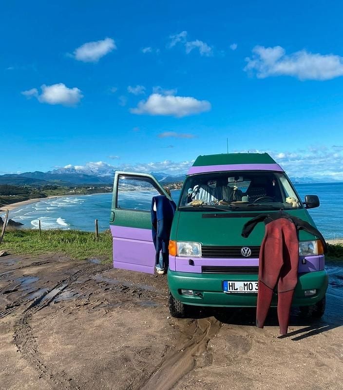 Grün Gebraucht 1997 VW T4 Van | 10.900 € - Bild 1/4