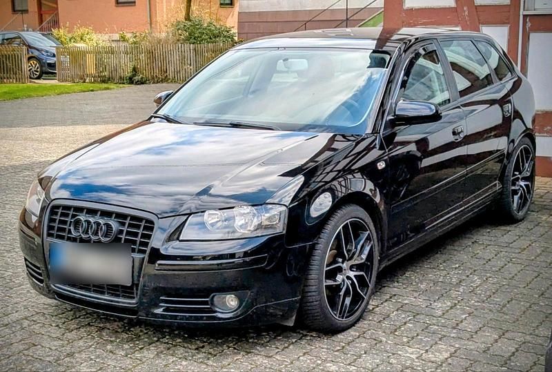 Usata Audi A3 101 CV (74 kW) 2007 Nero Utilitaria