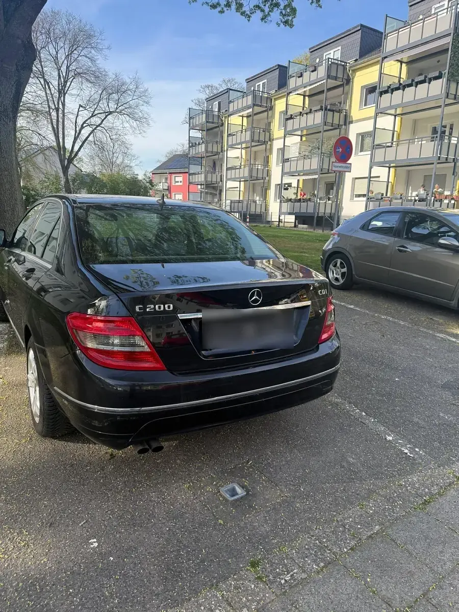 Gebraucht Mercedes C200 136 PS (100 kW) 2008 Schwarz Limousine