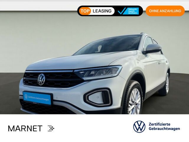 Pure white Gebraucht 2024 VW T-Roc Life SUV | 21.930 € (Guter Preis) - Bild 1/2