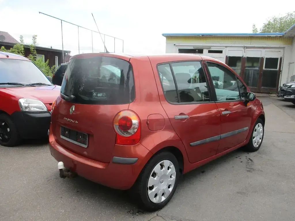 Brugt Renault Modus Privilege 88 HK (64 kW) 2005 Rød MPV