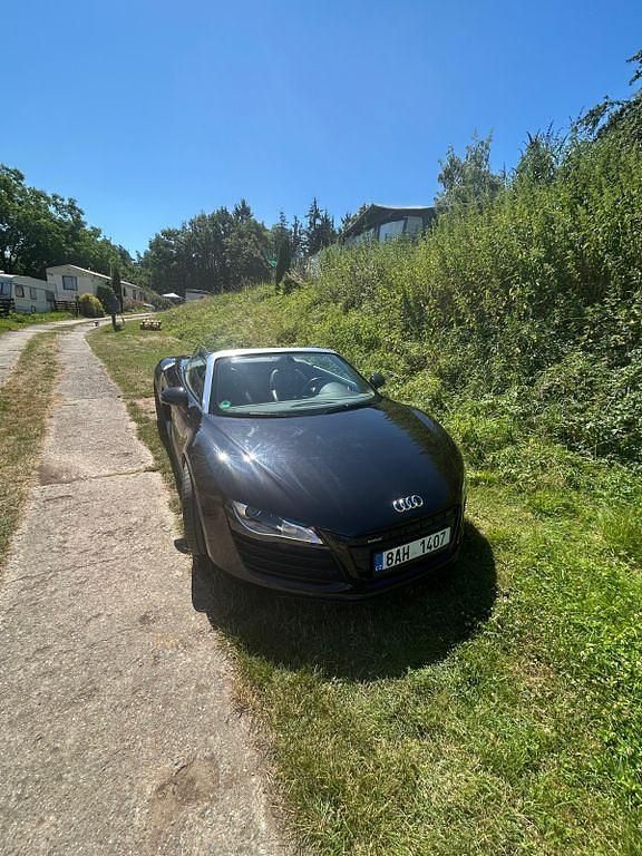 Schwarz Gebraucht 2012 Audi R8 Spyder Sport Cabrio | 69.000 € - Bild 1/4