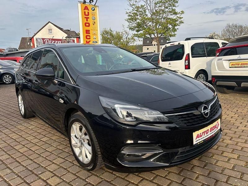 Gebraucht Opel Astra Elegance 122 PS (89 kW) 2021 Schwarz Kombi