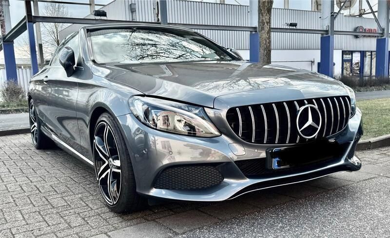 Grau Gebraucht 2017 Mercedes C220 Cabrio | 27.500 € (Guter Preis) - Bild 1/4