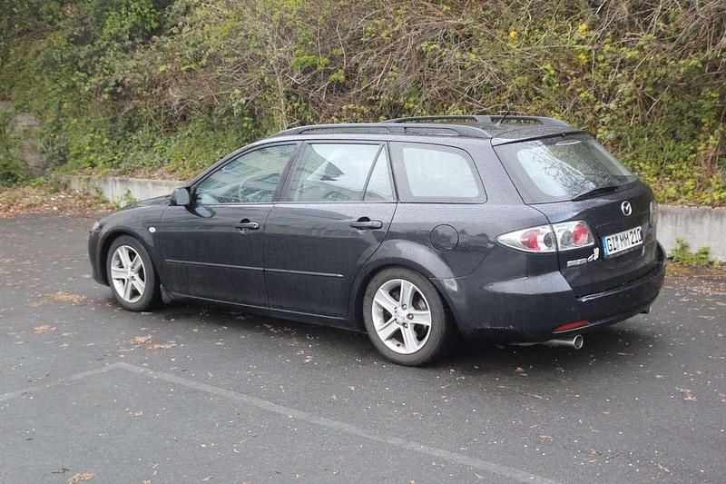 Second-hand Mazda 6 Active 147 CP (108 kW) 2006 Negru Break