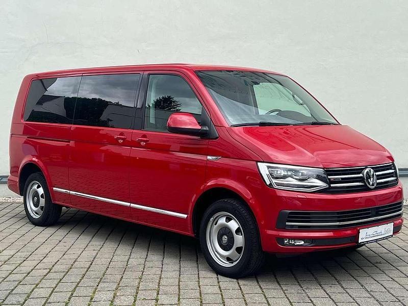 Kirschrot Gebraucht 2019 VW T6.1 Comfortline Van | 32.875 € (Superpreis) - Bild 1/4
