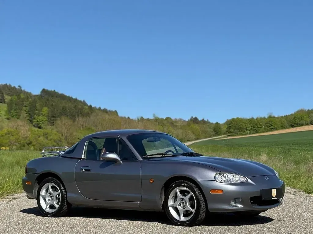 Gebraucht Mazda MX5 110 PS (80 kW) 2002 Grau Cabrio