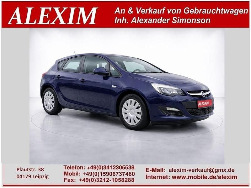 Gebraucht Opel Astra 116 PS (85 kW) 2015 Blau Limousine