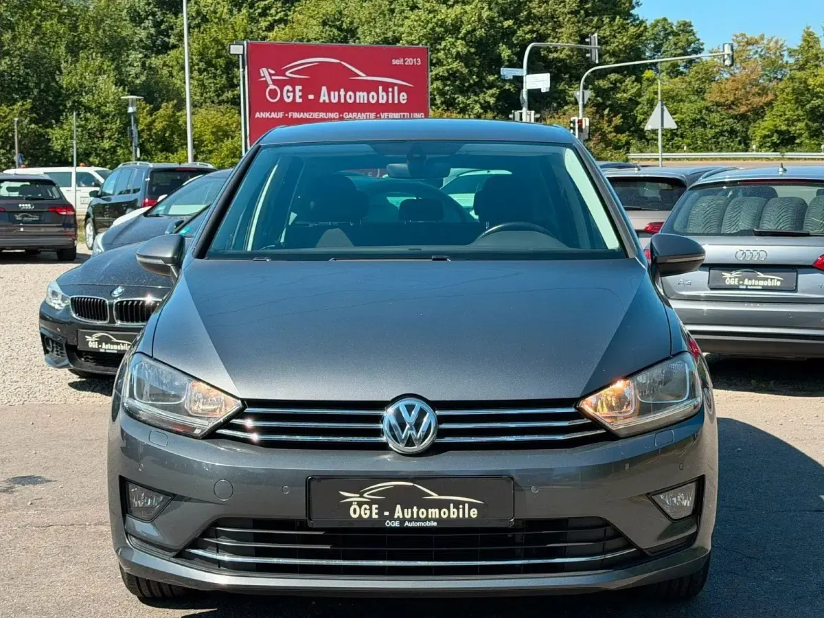 Gebraucht VW Golf Sportsvan Sound 125 PS (91 kW) 2017 Grau Van / Kleinbus