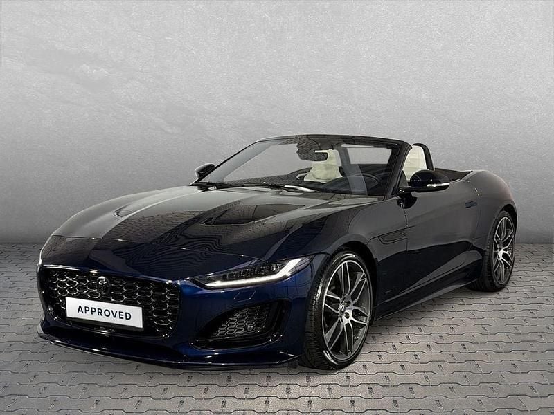 Gebraucht Jaguar F-Type R-Dynamic 456 PS (335 kW) 2024 Portofino blue Cabrio